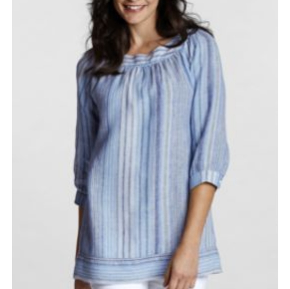 Land's End linen shirt